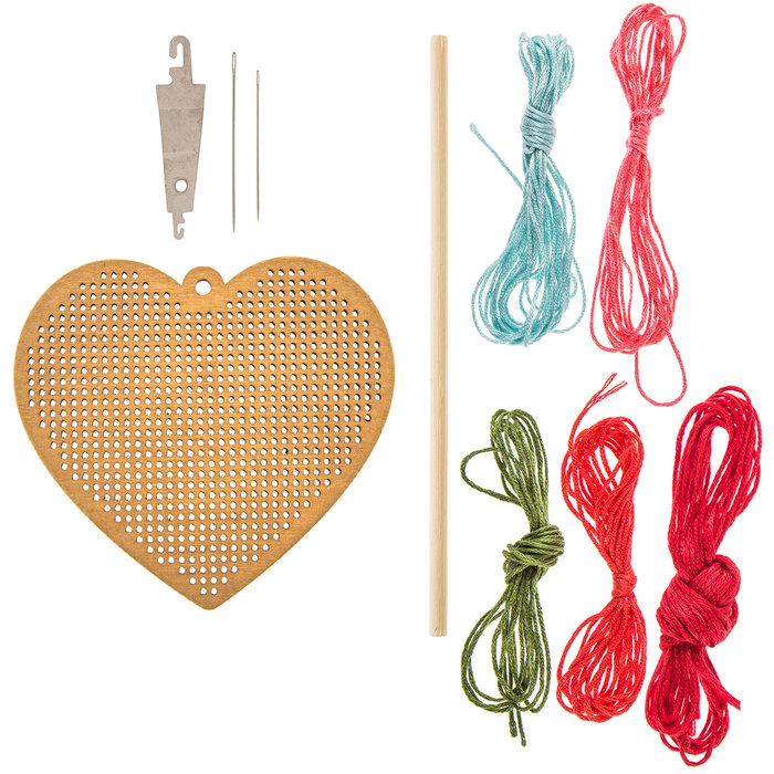 Heart Ornament Cross Stitch Kit Hobby Lobby 1621176