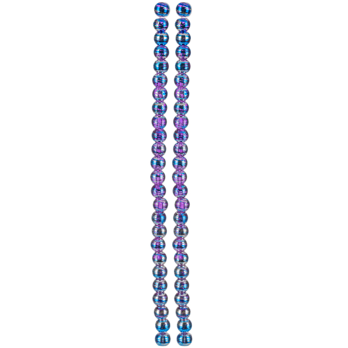 Purple Confetti Glass Bead Strands Hobby Lobby 571083