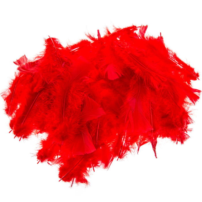 Red Feather Fluff | Hobby Lobby | 245712