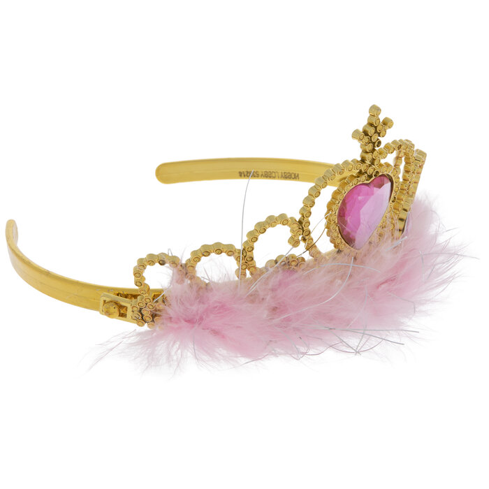 Pink & Gold Princess Tiara Hobby Lobby 1190032