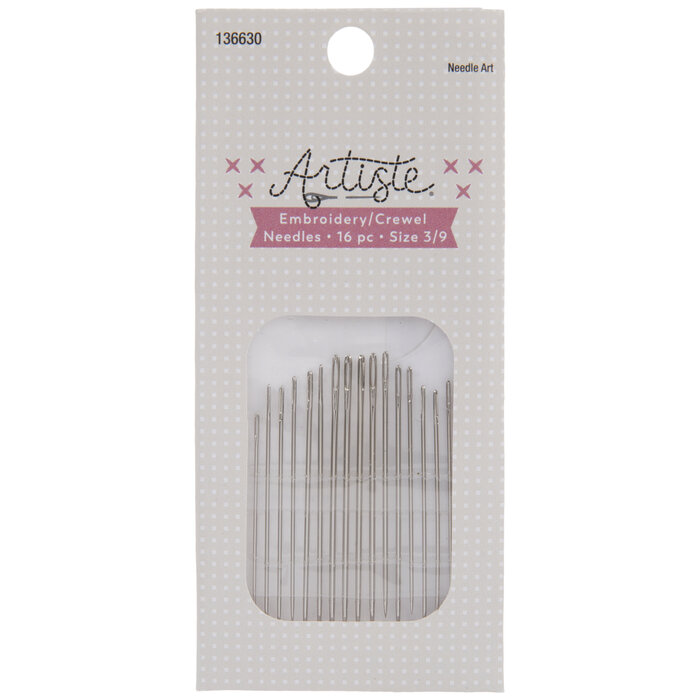 Crewel Embroidery Needles Size 3/9 Hobby Lobby 136630