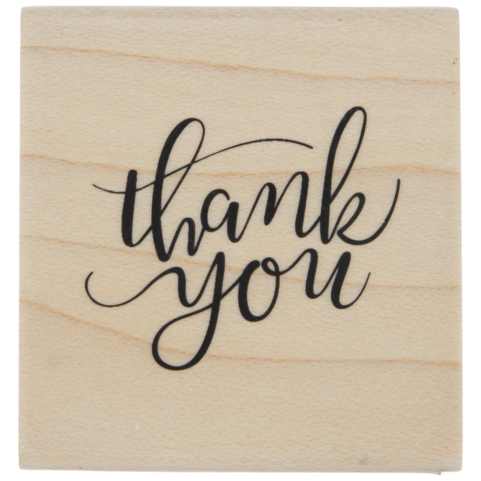 Thank You Rubber Stamp Hobby Lobby 1986330