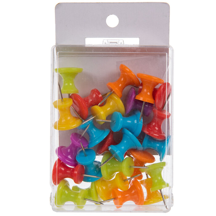 Assorted Colors Jumbo Push Pins Hobby Lobby 419820