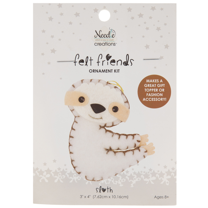 Stuffed Felt Sloth Needle Art Kit Hobby Lobby 1864578