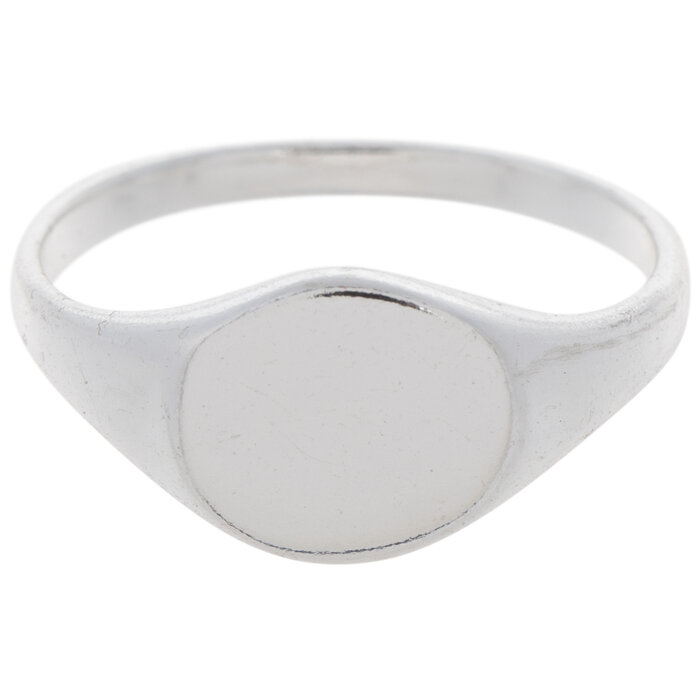 Sterling Silver Blank Ring Size 8 Hobby Lobby 2162386