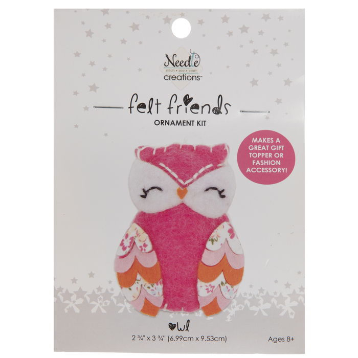 Stuffed Felt Owl Needle Art Kit Hobby Lobby 1864552