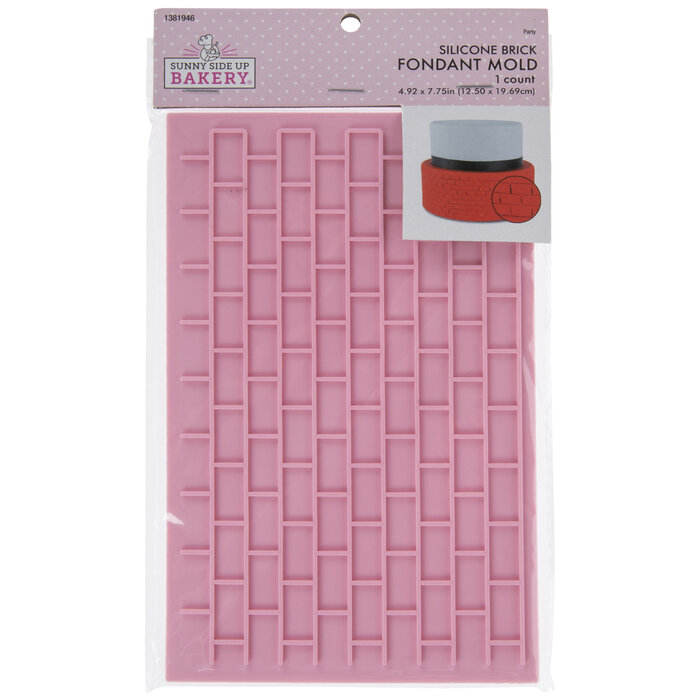 Brick Fondant Mold Hobby Lobby 1381946