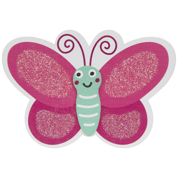 Butterfly Glitter Painted Wood Shape Hobby Lobby 1996107