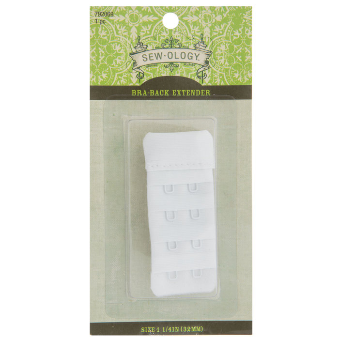 White BraBack Extender 1 1/4" Hobby Lobby 792069