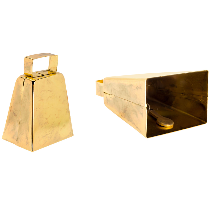 Gold Cow Bell 3" Hobby Lobby 169292