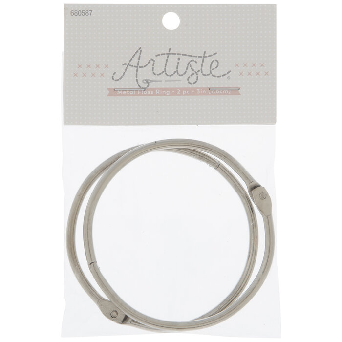 Metal Floss Rings 3" Hobby Lobby 680587