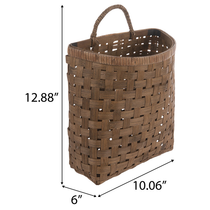 Bamboo Wall Basket Hobby Lobby