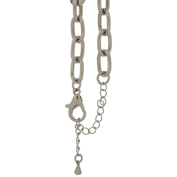 Hinge Clasp Chain Bracelet 7.5" Hobby Lobby 1744259