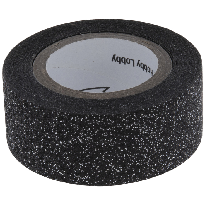 Black Glitter Art Project Tape Hobby Lobby 1992049