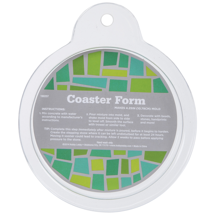Mosaic Coaster Mold Hobby Lobby 190207