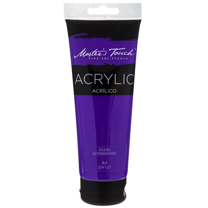 Ultramarine Master's Touch Acrylic Paint 8.5 Ounce Hobby Lobby 339127
