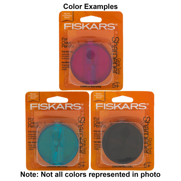 Fiskars Pencil & Crayon Double Sharpener Hobby Lobby 815043