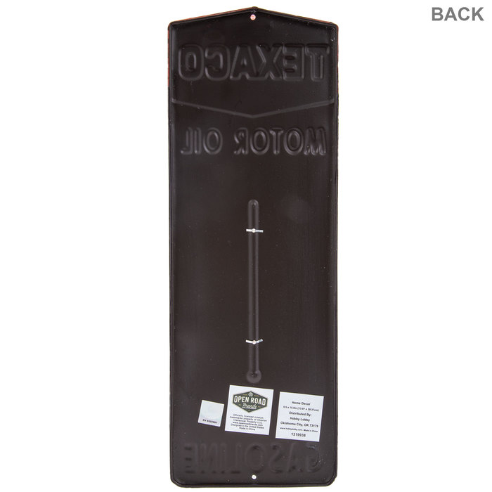 Texaco Embossed Metal Thermometer Hobby Lobby 1319938