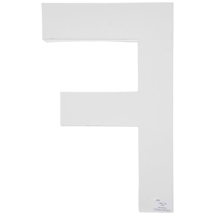 White Letter Tray F Hobby Lobby 2157204