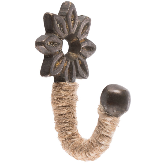 Flower Jute Wrapped Metal Wall Hook Hobby Lobby 1203827