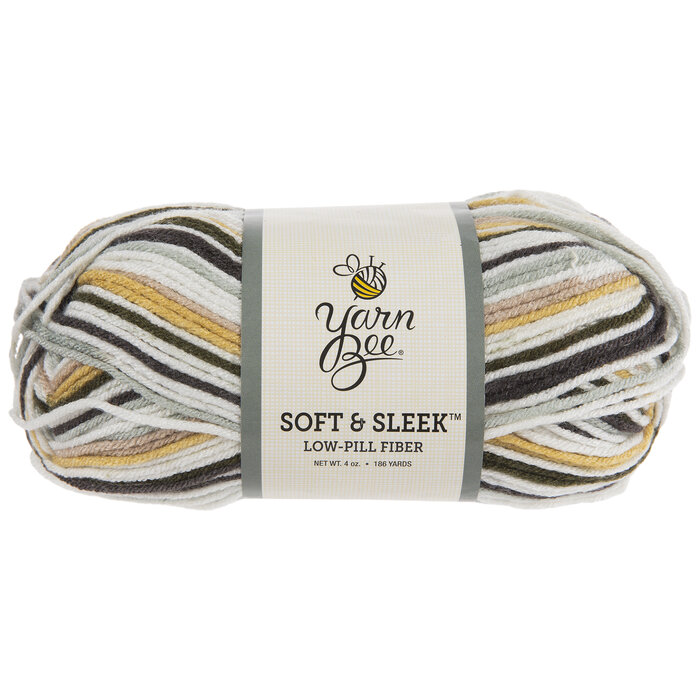 Emerald Garden Yarn Bee Soft & Sleek Print Yarn Hobby Lobby 2196202