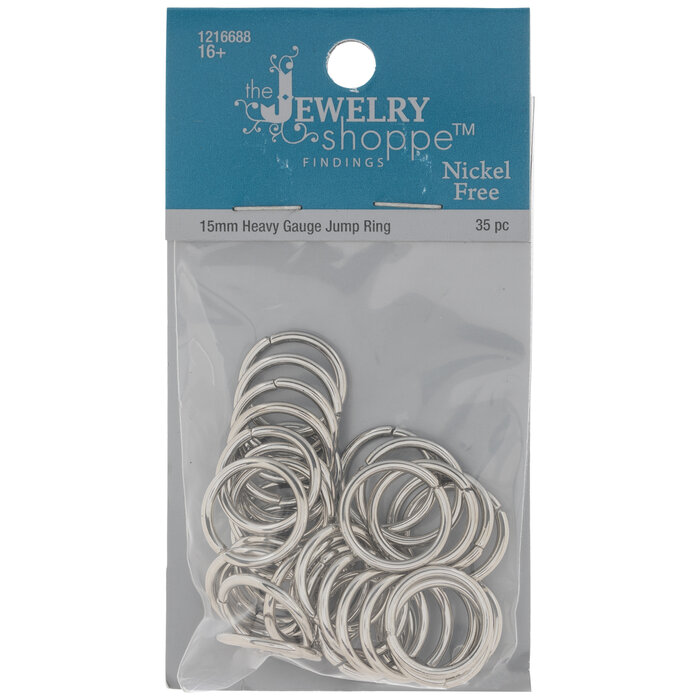 Heavy Gauge Jump Rings 15mm Hobby Lobby 1216688