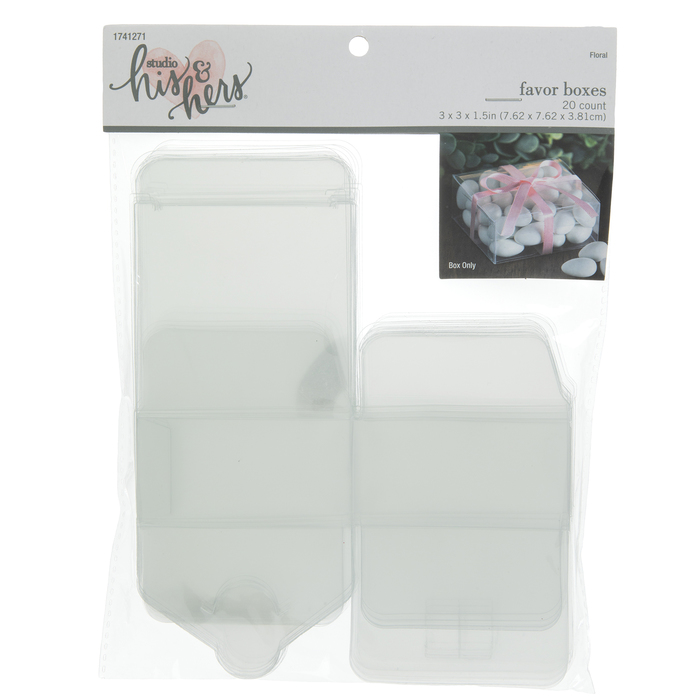Clear Favor Boxes Hobby Lobby 1741271