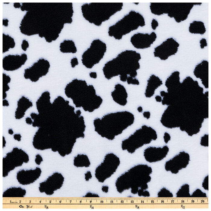 Cow Spots Sherpa Fleece Fabric Hobby Lobby 2202190