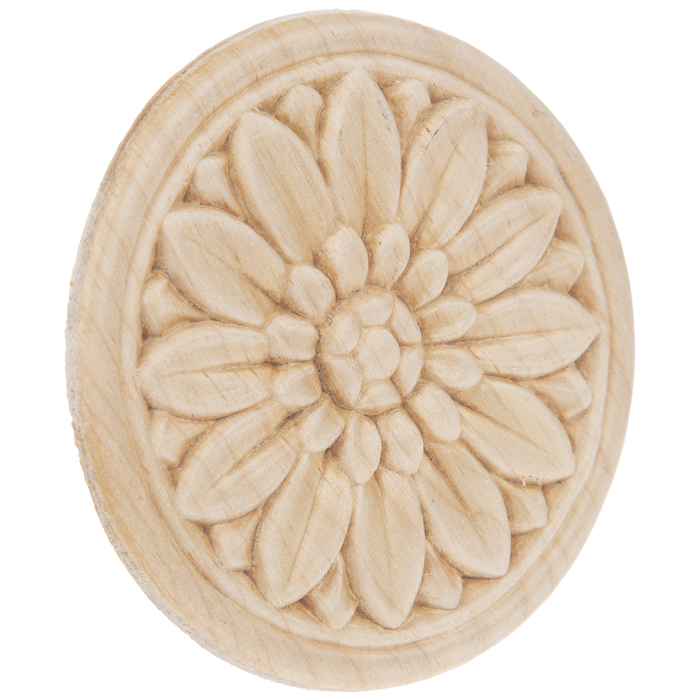 Rosette Wood Applique Hobby Lobby 859314