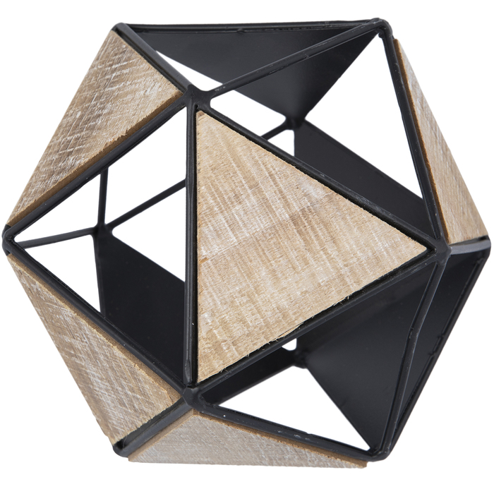 Geometric Metal Decorative Sphere Hobby Lobby