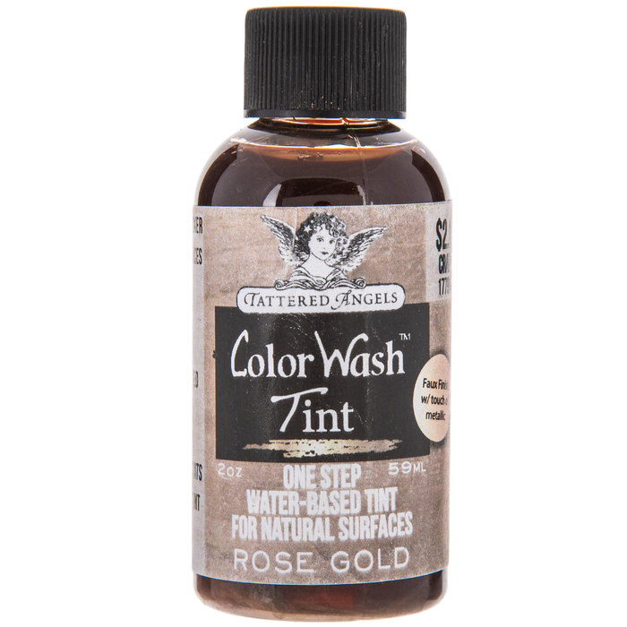 Rose Gold Tattered Angels Faux Finish Color Wash Tint | Hobby Lobby