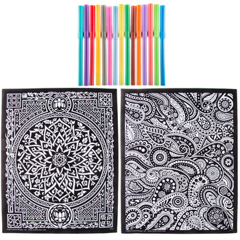 Velvet Coloring Posters & Markers | Hobby Lobby | 231704