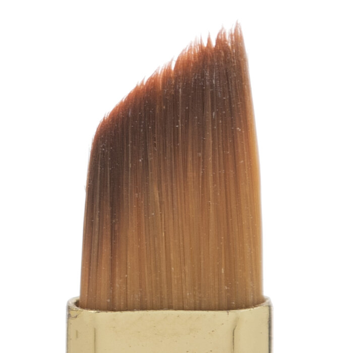 Gold Taklon Angle Shader Paint Brush Hobby Lobby