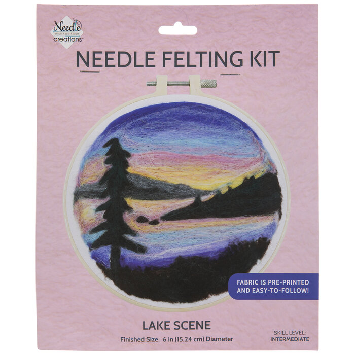 Lake Scene Needle Felting Kit Hobby Lobby 2170645