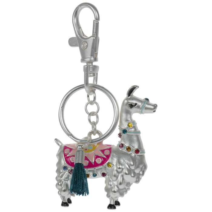 llama keychain