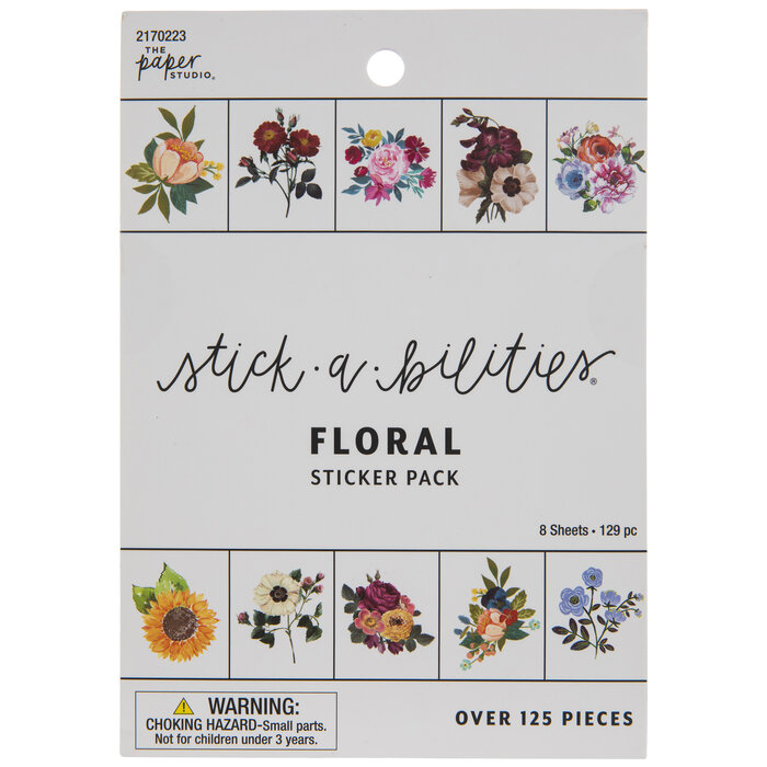 Floral Stickers Hobby Lobby 2170223