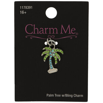 Palm Tree Rhinestone Charm | Hobby Lobby | 1178391