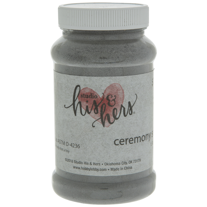 Gray Wedding Ceremony Sand Hobby Lobby 261602