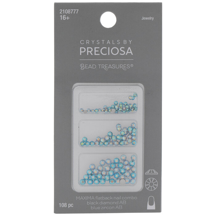 Nail Combo Flatback Crystals Hobby Lobby