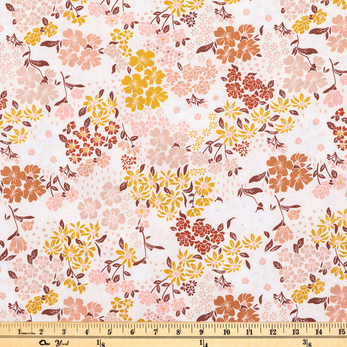 Earth Tone Floral Apparel Fabric Hobby Lobby 2156123