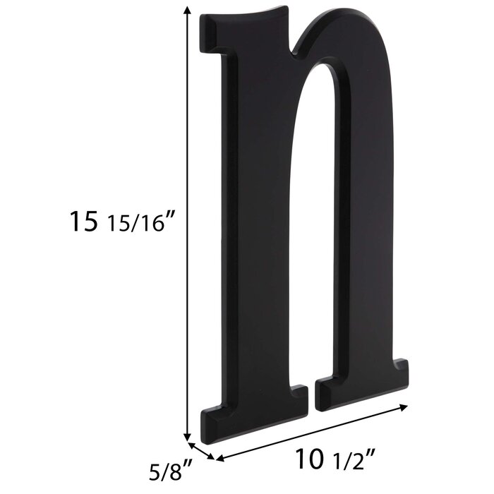 Black Letter Wood Wall Decor N Hobby Lobby 5622071