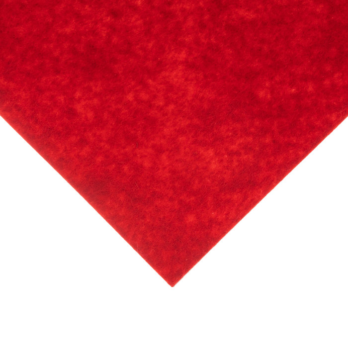 Red Peel & Stick Craft Felt 9" x 12" Hobby Lobby 947002