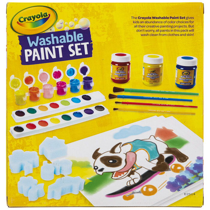 Crayola Washable Paint Set 54 Pieces Hobby Lobby 2201531