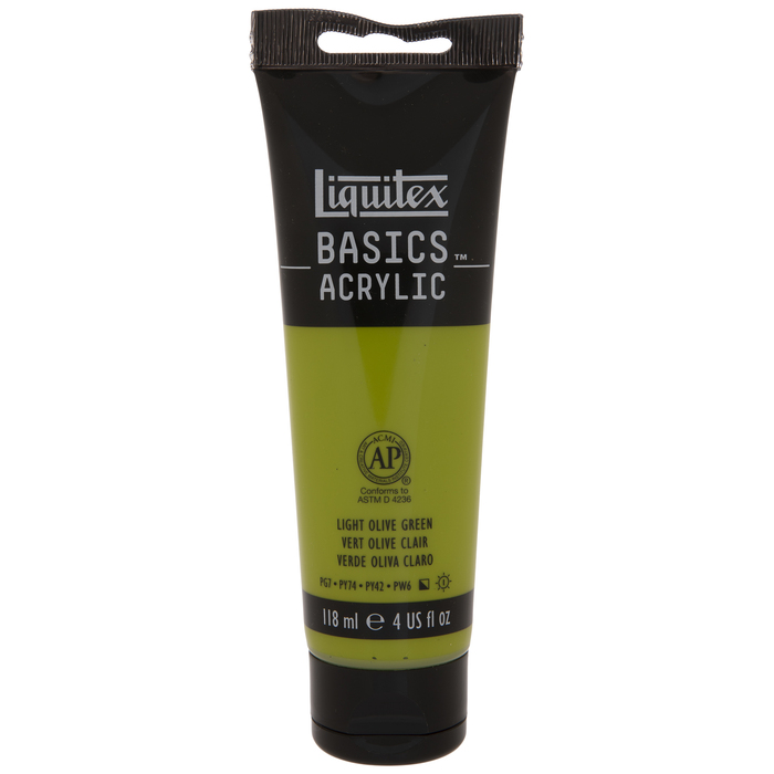 Light Olive Green Liquitex Basics Acrylic Paint 4 Ounce Hobby Lobby