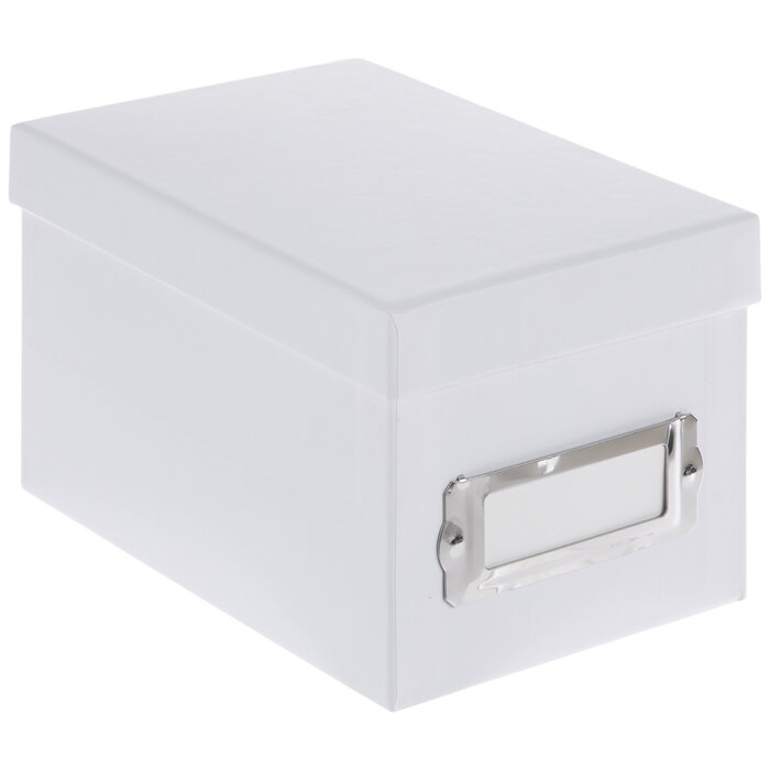 Mini White Photo Storage Box Hobby Lobby 2116960
