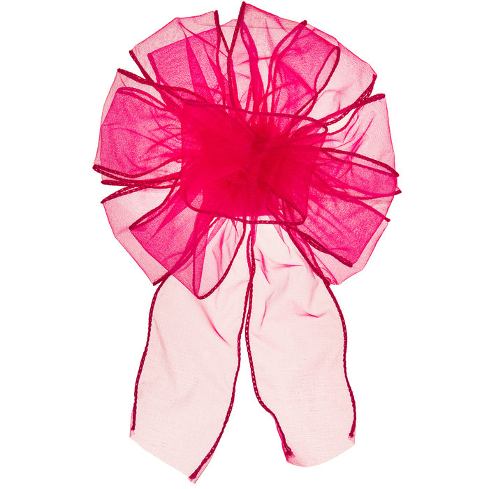 Hot Pink Organza Loop Bow Hobby Lobby 504845