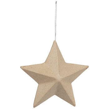 Paper Mache Star Ornament | Hobby Lobby | 222778