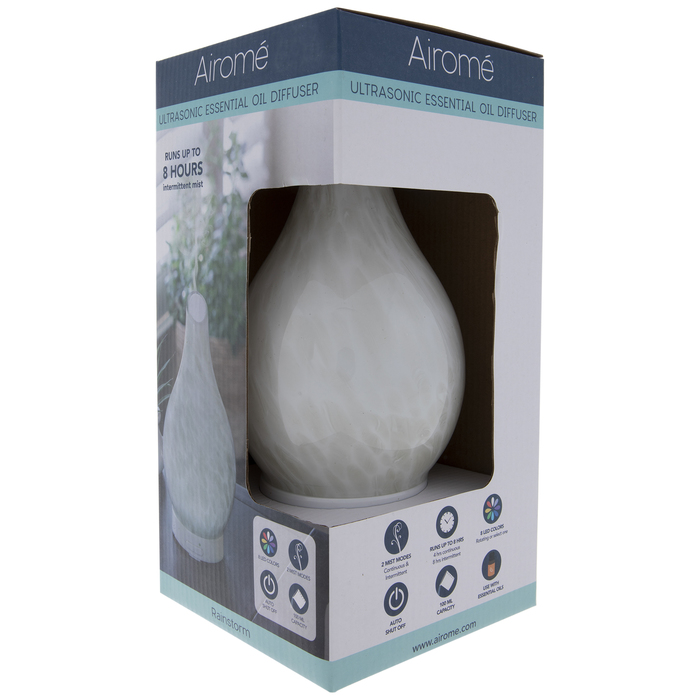 White Swirled Glass Aromatherapy Diffuser Hobby Lobby 1886043