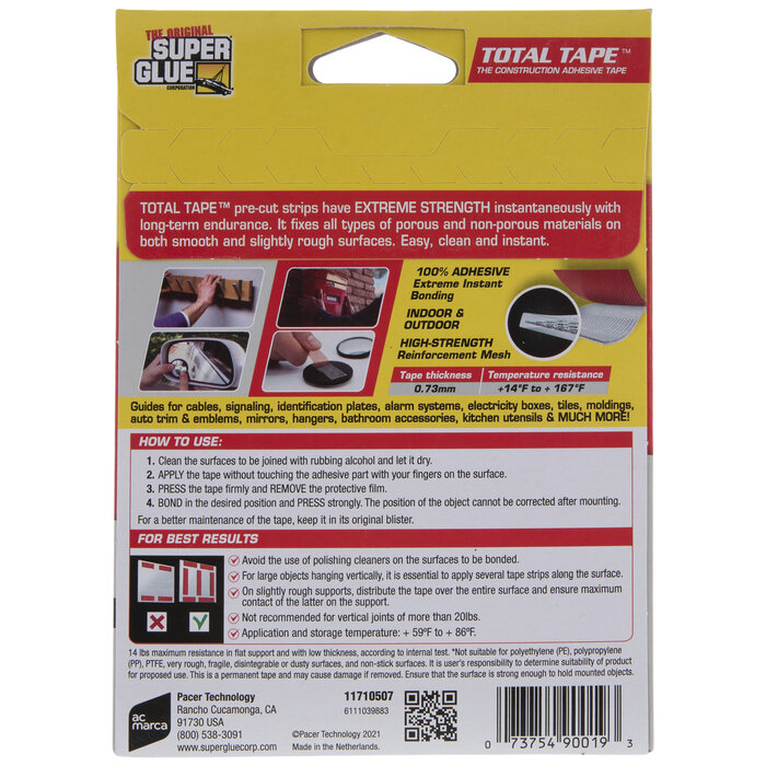 Super Glue Total Tape Strips Hobby Lobby 1841048