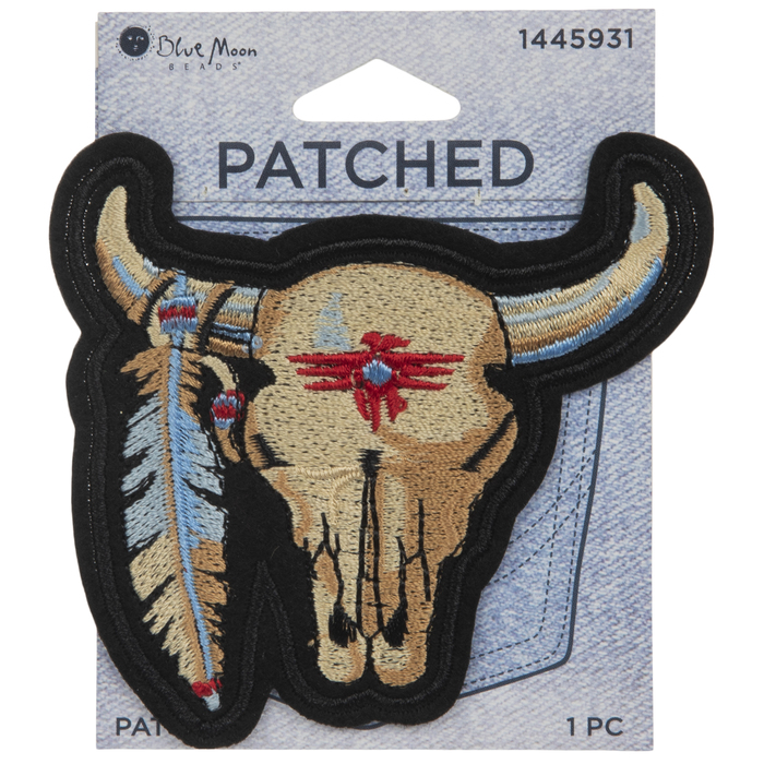 Bull Skull IronOn Applique Hobby Lobby 1445931